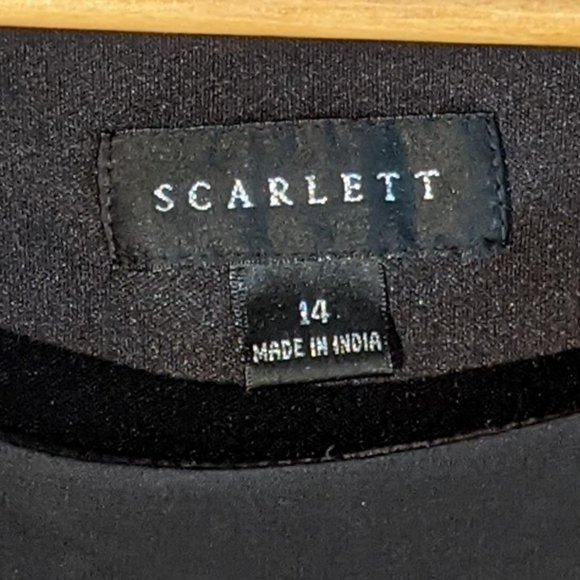 Scarlett Cocktail Evening Black Sequins Dress - Picture 4 of 10